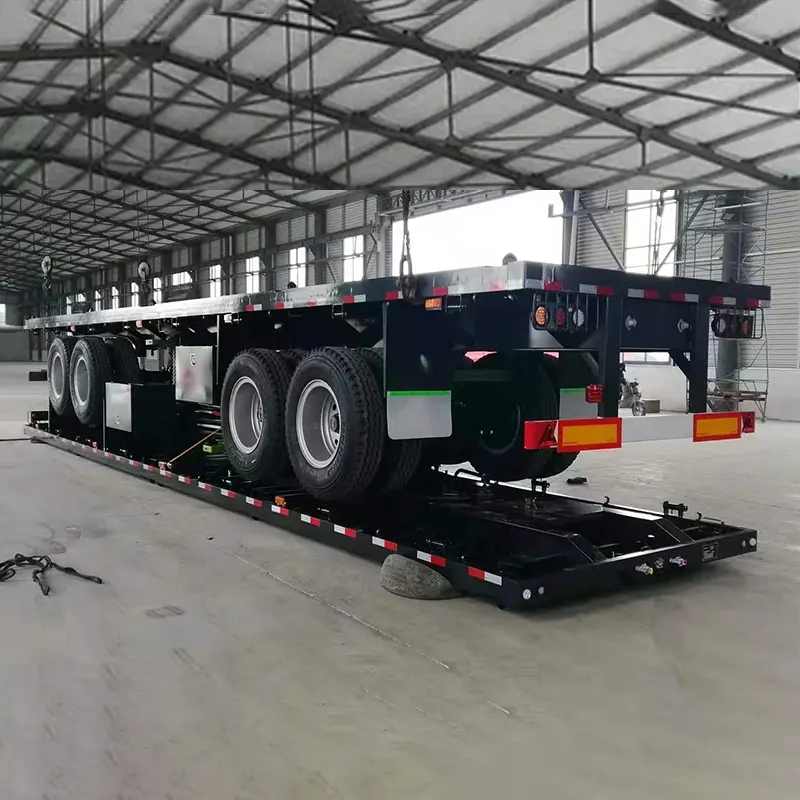 ໂຄງສ້າງຂອງ Flatbed Semi Trailer ແມ່ນຫຍັງ?