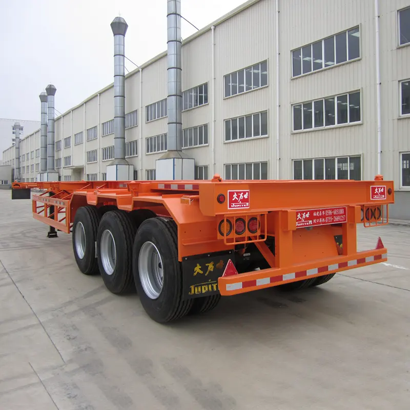 40ft Skeleton Semi Trailer with Bpw 13t Axle
