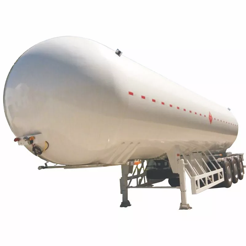 50cbm 3 Axles ທໍ່ສົ່ງອາຍແກັສແຫຼວ 3 Axles