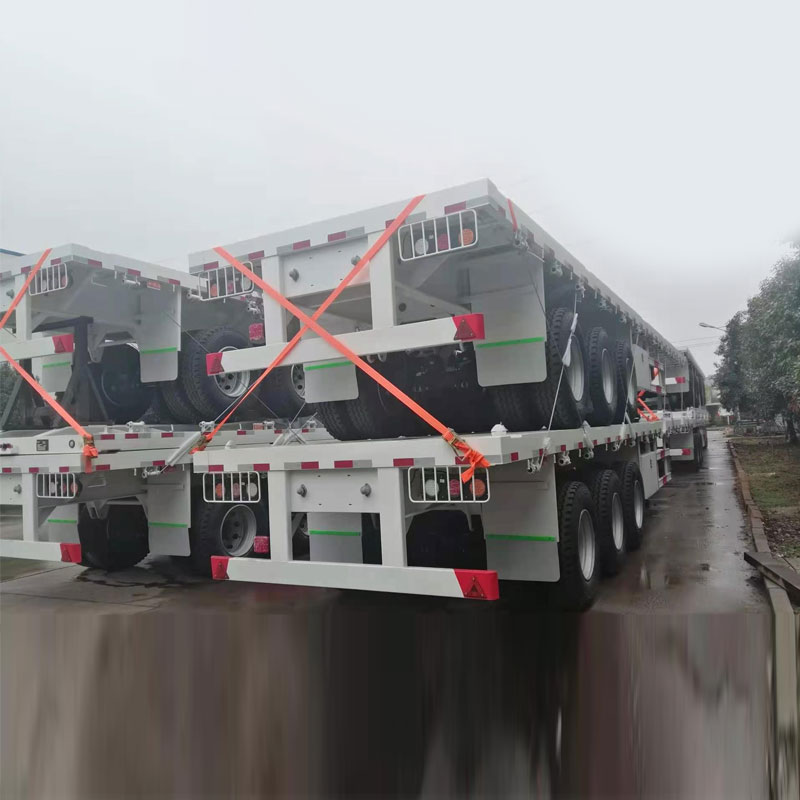 ປະເທດຈີນ 40ft 3 Axles Axones Flatbed Semi Terbed Semiilers ຜູ້ປະສານງານຜູ້ສະຫນັບສະຫນູນ ປະເທດຈີນ 40ft 3 Axles Axones Flatbed Semi Terbed Semiilers ຜູ້ປະສານງານຜູ້ສະຫນັບສະຫນູນ