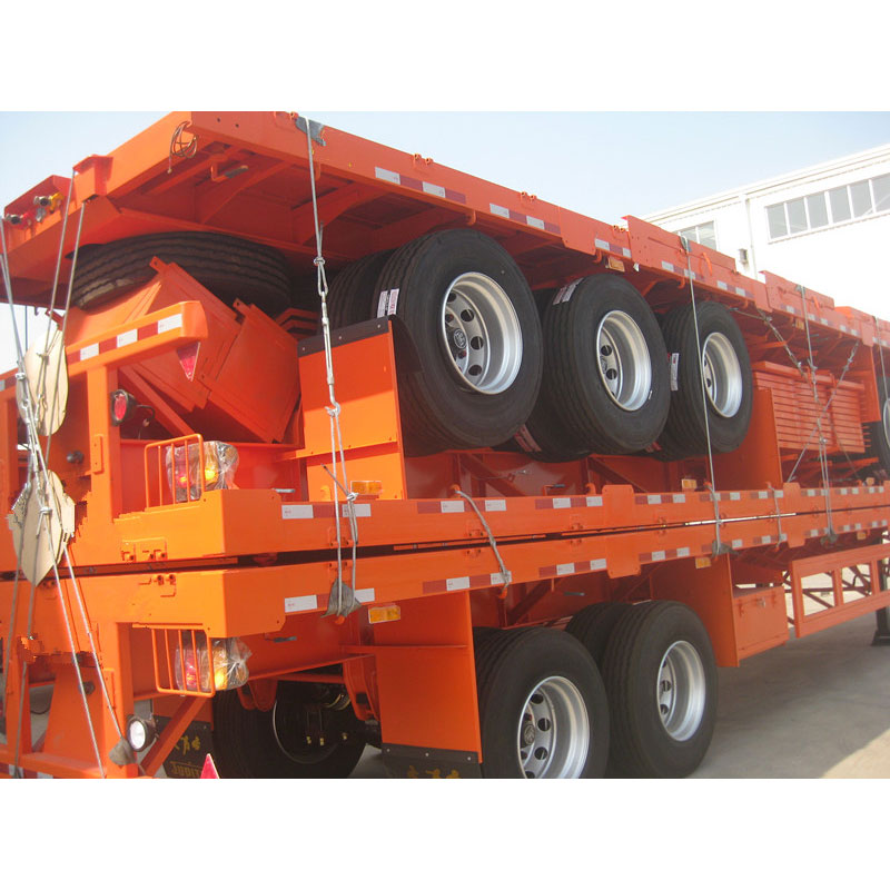 ປະເພດ Tanzania ປະເພດ 40ft 3 Axles Flatbed Semi Trailers ຜູ້ສະຫນອງຜູ້ຜະລິດ ປະເພດ Tanzania ປະເພດ 40ft 3 Axles Flatbed Semi Trailers ຜູ້ສະຫນອງຜູ້ຜະລິດ